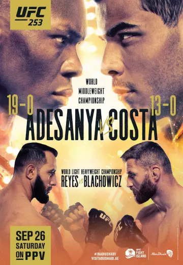 UFC 253 - ADESANYA VS. COSTA