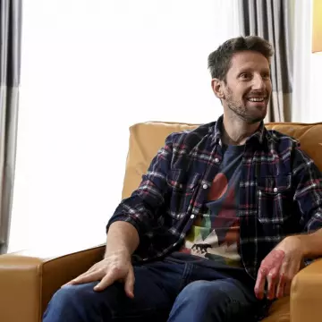 Romain Grosjean, l'Américain