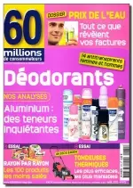 60 millions de consommateurs N°470 - Déodorants [Magazines]