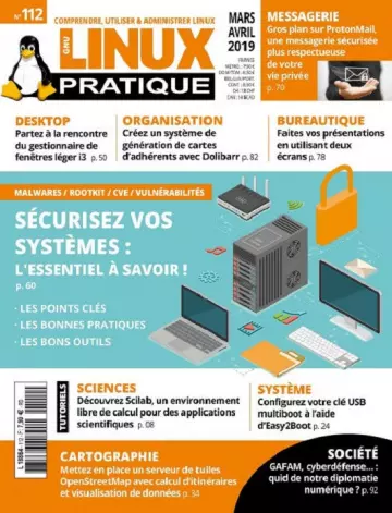 Linux Pratique N°112 – Mars-Avril 2019 [Magazines]