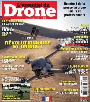 L’Essentiel du Drone N°17 – Avril-Juin 2021 [Magazines]