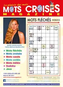 Mots Croisés Magazine N.3142 - 21 Novembre 2024  [Magazines]