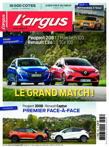 L'Argus - 14 Novembre 2019 [Magazines]