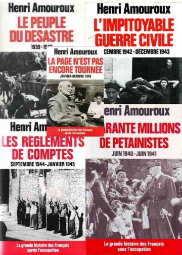 La grande histoire des Français sous l’occupation 10 tomes [Livres]