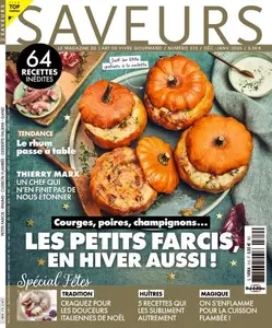 Saveurs France - Décembre 2024 - Janvier 2025  [Magazines]