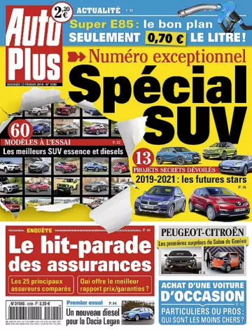 Auto Plus N°1590 Du 22 Février 2019 [Magazines]