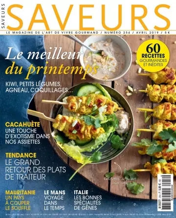 Saveurs N°254 – Avril 2019  [Magazines]