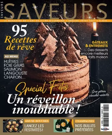 Saveurs N°279 – Spécial Fêtes 2021  [Magazines]