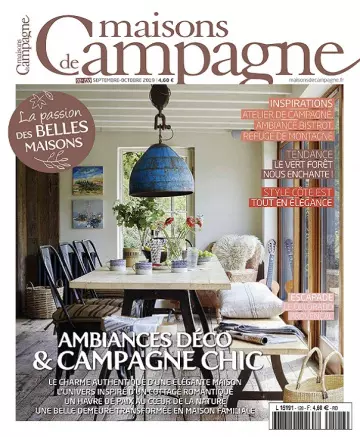 Maisons De Campagne N°120 – Septembre-Octobre 2019 [Magazines]