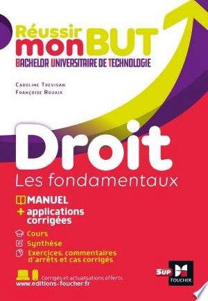 Réussir mon BUT : droit, les fondamentaux [Livres]