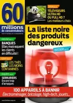 60 Millions de Consommateurs - novembre 2017 [Magazines]