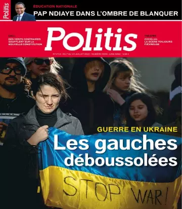 Politis N°1713 Du 7 au 13 Juillet 2022 [Magazines]