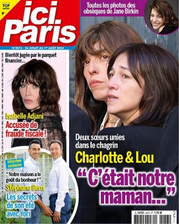 Ici Paris N°4073 Du 26 Juillet 2023 [Magazines]