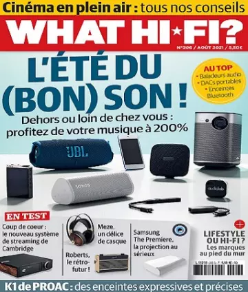 What Hi-Fi N°206 – Août 2021 [Magazines]