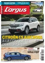 L’Argus N°4532 Du 31 Mai 2018 [Magazines]