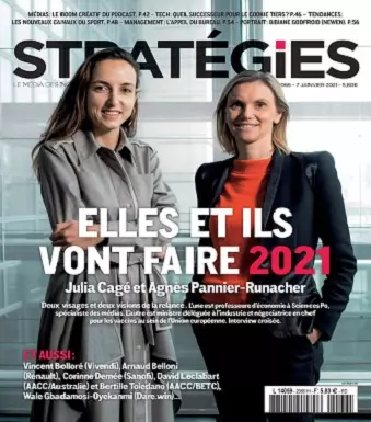 Stratégies N°2066 Du 7 Janvier 2021 [Magazines]