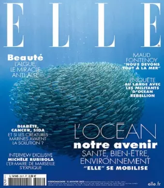 Elle N°3917 Du 15 au 21 Janvier 2021 [Magazines]