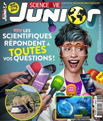 Science et Vie Junior N°382 – Juillet 2021 [Magazines]