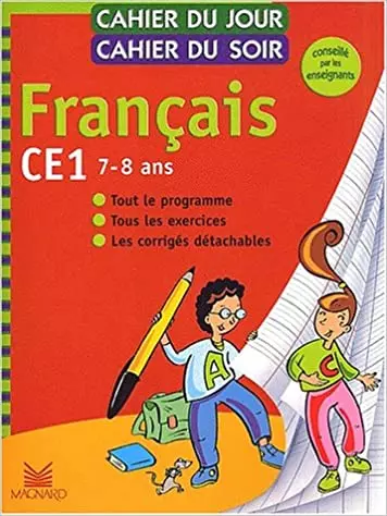 Cahier du Jour-Cahier du Soir – Français CE1, 7-8 ans [Livres]