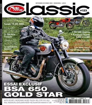 Moto Revue Classic N°123 – Septembre-Octobre 2022 [Magazines]