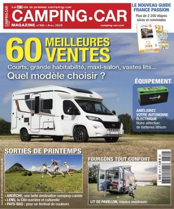 Camping-Car Magazine N°361 – Avril 2023 [Magazines]