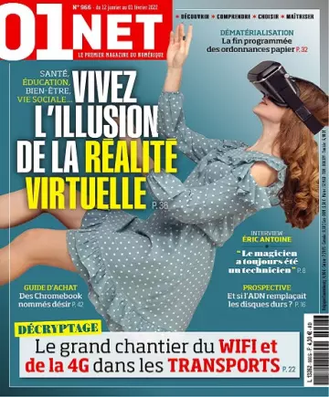 01Net N°966 Du 12 Janvier 2022 [Magazines]