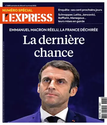 L’Express N°3695 Du 26 Avril 2022 [Magazines]