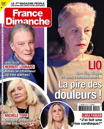 France Dimanche - 7 Mars 2025  [Magazines]