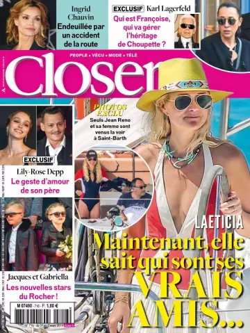 Closer N°716 Du 1er au 7 Mars 2019 [Magazines]