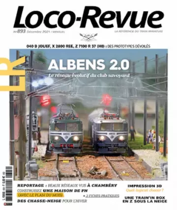 Loco-Revue N°893 – Décembre 2021 [Magazines]