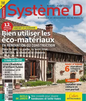 Système D N°907 – Août 2021 [Magazines]