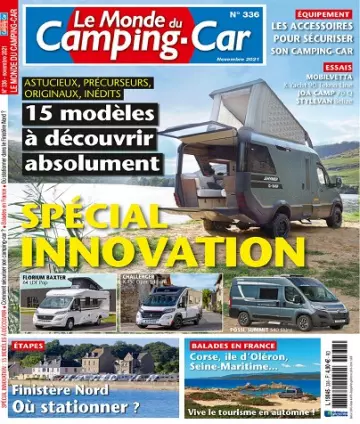 Le Monde du Camping-Car N°336 – Novembre 2021  [Magazines]