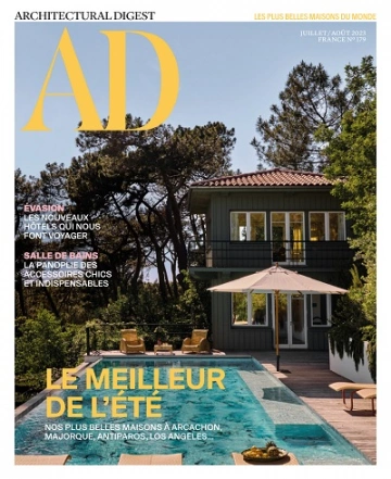 AD Architectural Digest N°179 – Juillet-Août 2023 [Magazines]