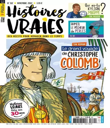 Histoires Vraies N°332 – Novembre 2022 [Magazines]