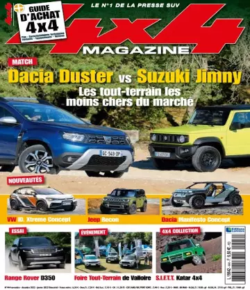 4×4 Magazine N°444 – Novembre 2022-Janvier 2023 [Magazines]