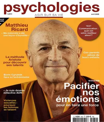 Psychologies Magazine N°432 – Avril 2022 [Magazines]