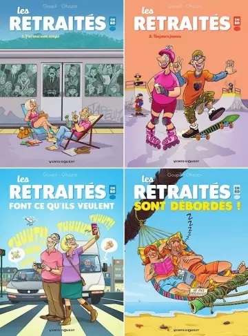 Les Retraites en BD (T01 a T04)  [BD]