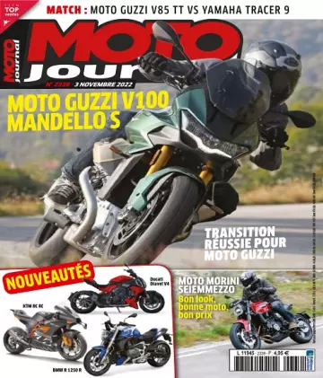 Moto Journal N°2339 Du 3 Novembre 2022 [Magazines]