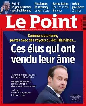 Le Point N°2477 Du 13 Février 2020 [Magazines]