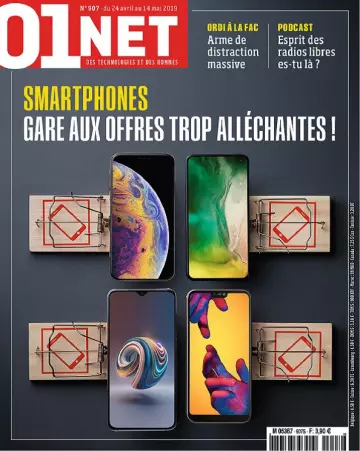 01Net N°907 Du 24 Avril au 14 Mai 2019  [Magazines]