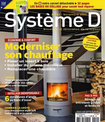 Système D N°922 – Novembre 2022  [Magazines]