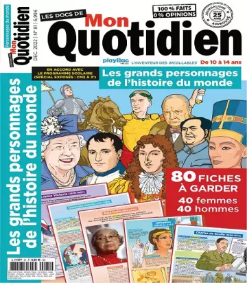 Les Docs De Mon Quotidien N°81 – Décembre 2022  [Magazines]