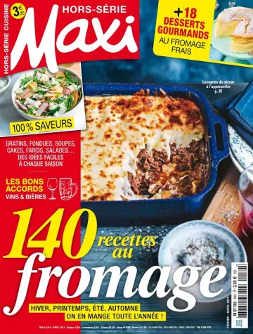 Maxi Hors Série Cuisine N°39 – Février-Mars 2019  [Magazines]