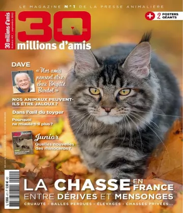 30 Millions d’Amis N°411 – Septembre 2022 [Magazines]