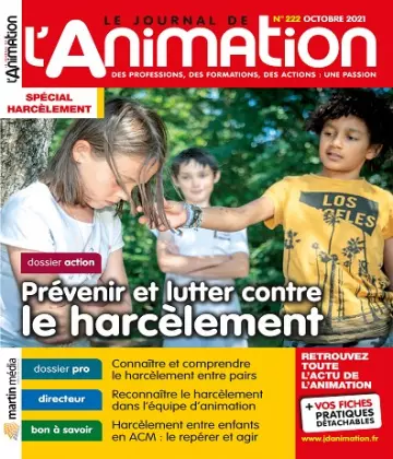 Le Journal De L’Animation N°222 – Octobre 2021 [Magazines]