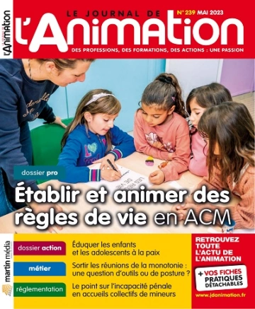 Le Journal De L’Animation N°239 – Mai 2023 [Magazines]