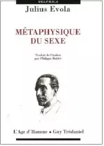 MÉTAPHYSIQUE DU SEXE  [Livres]