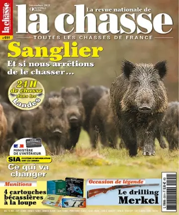 La Revue Nationale De La Chasse N°891 – Décembre 2021  [Magazines]