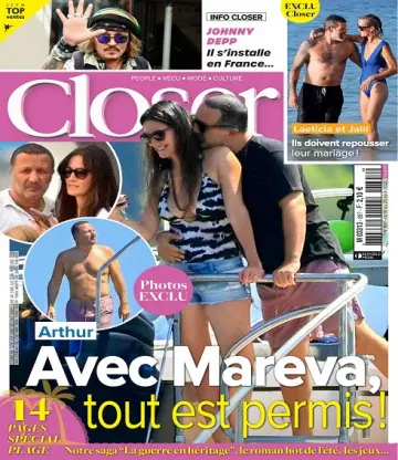 Closer N°897 Du 19 au 25 Août 2022  [Magazines]