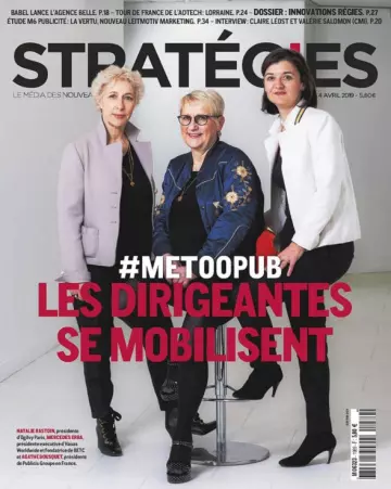 Stratégies N°1989 Du 4 Avril 2019 [Magazines]